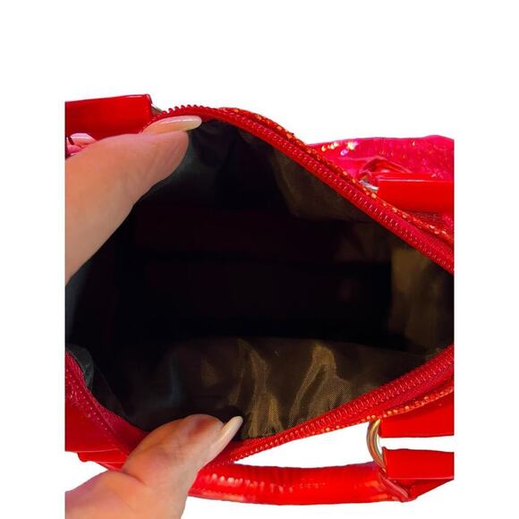 Disney Parks Authentic Minnie Mouse Little Girl’s Purse, Red Sequins/Glitter - Picture 4 of 4